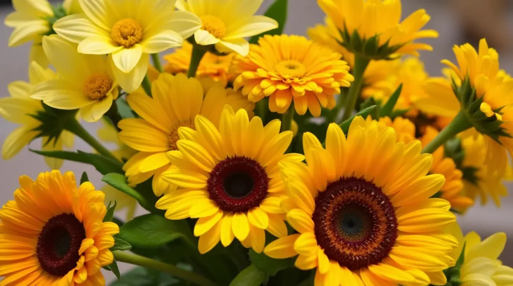 yellow flowers