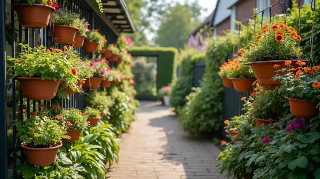 hanging baskets